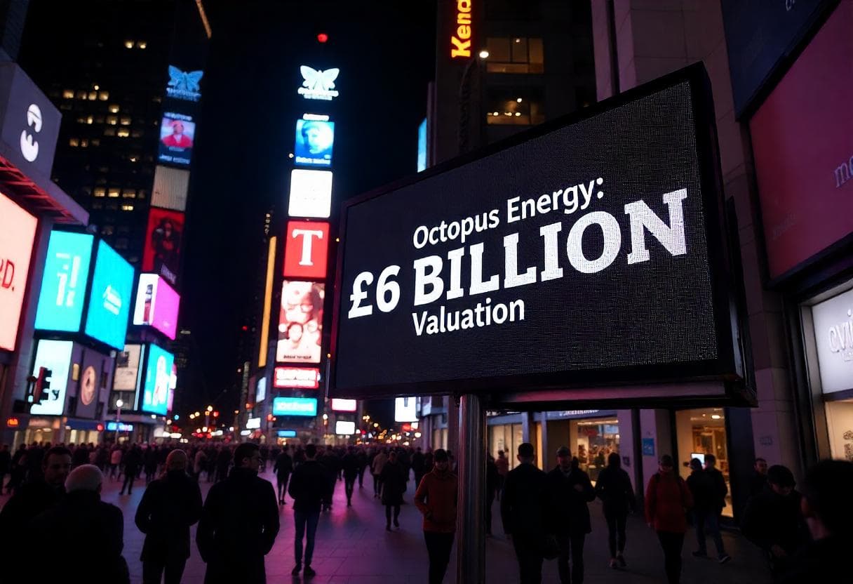 Octopus Energy Valuation Tops £6 Billion After Fundraising Round