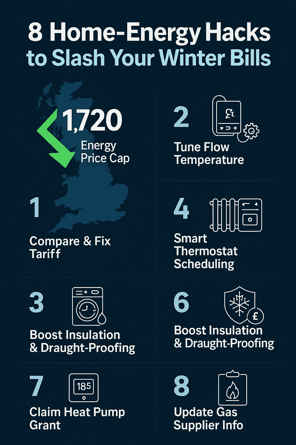 8 Proven Home‑Energy Hacks to Slash Your Bills Before Winter 2025