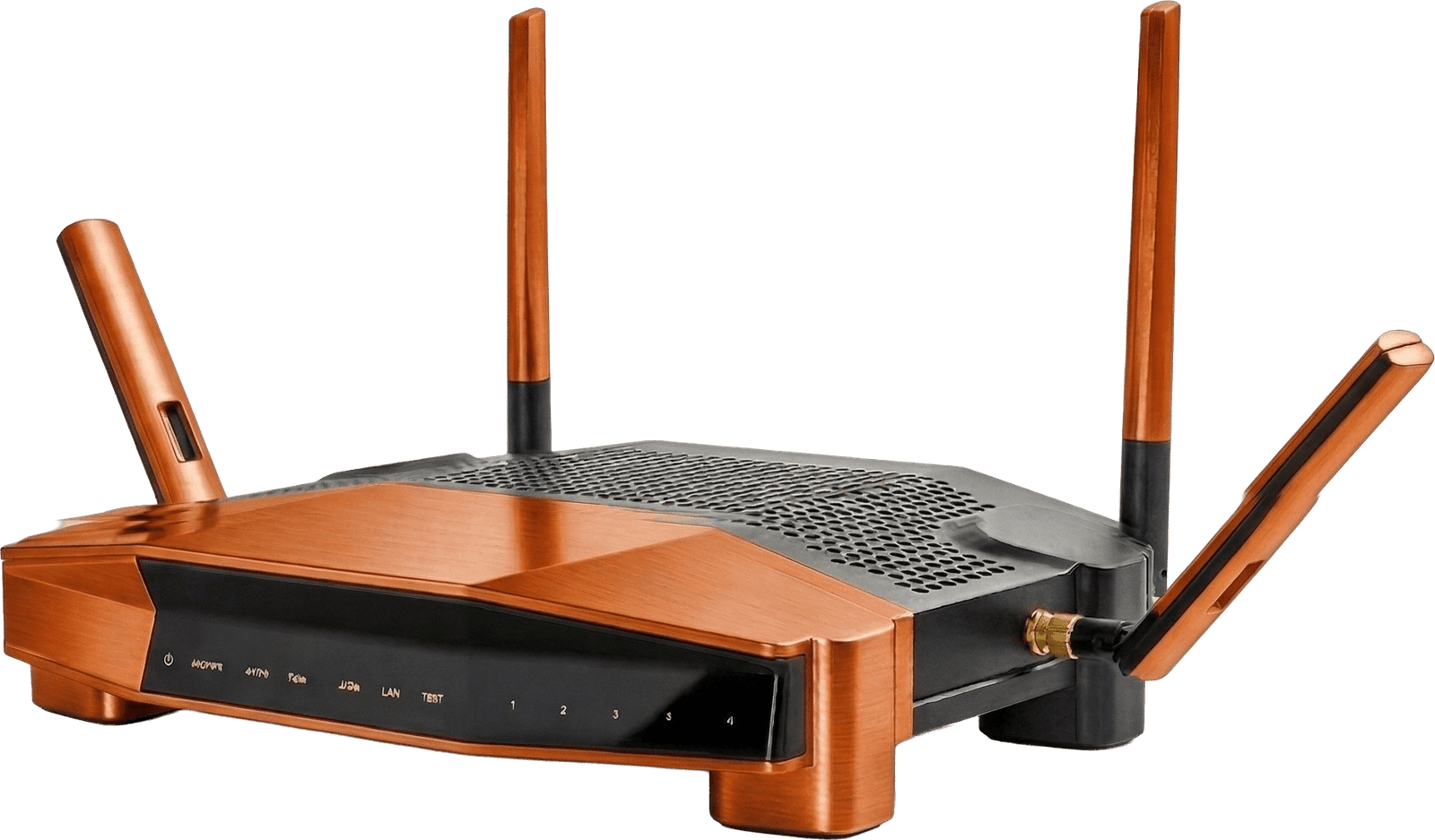 Test wired to the router first - it measures the line itself, not your Wi-Fi.